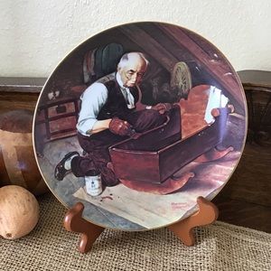 Vintage 1987 Norman Rockwell collector plate